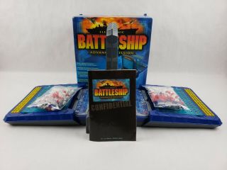 Electronic Battleship Advanced Mission Milton Bradley 2000 - 100 Complete Game