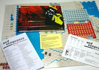 Avalanche Wargame RED VENGEANCE : Destruction of NAZI German UNPUNCHED 1945 b2 3