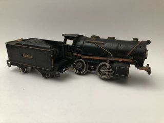 Vintage Prewar O Gauge Lionel 257 Locomotive & Tender