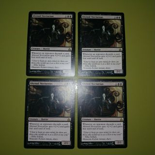 Abyssal Nocturnus X4 Guildpact 4x Playset Magic The Gathering Mtg