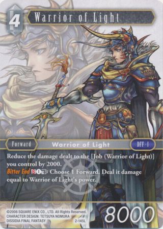 Ff Tcg: Warrior Of Light - 2 - 145l [mint/nm] Opus Ii Final Fantasy Tcg Squareenix