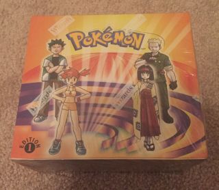 Pokémon 1st Edition Gym Heroes Booster Box