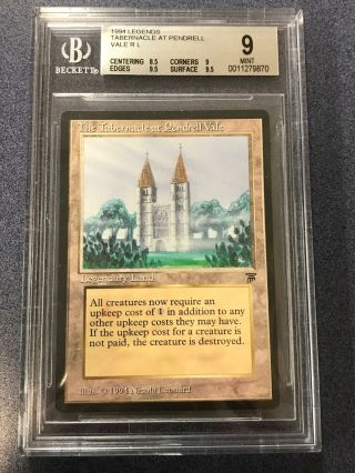Mtg Magic The Gathering Legends Bgs 9 The Tabernacle At Pendrell Vale (ebb01)