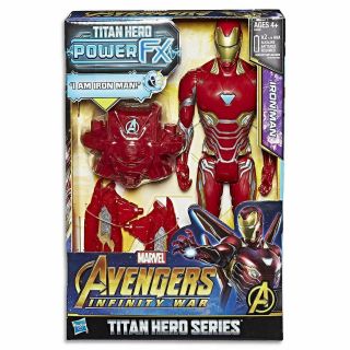 Marvel Avengers: Infinity War Titan Hero Series Iron Man W/ Fx Pack