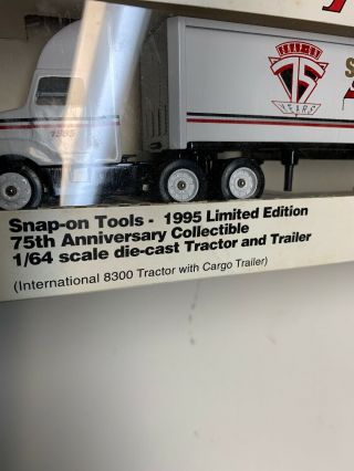 Vintage Snap on tools die case tractor trailer Big Rig 3