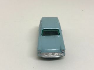 RARE VINTAGE MATCHBOX CAR 1961 7 LIGHT BLUE FORD ANGLIA SPW NEAR On DISPLAY 3