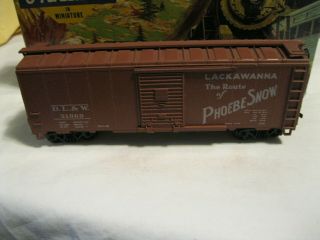 Athearn Ho Trains Dl&w Lackawanna Phoebe Snow 40 Foot Box Car 5008