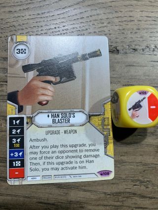 Star Wars Destiny Han Solo’s Blaster Pistol