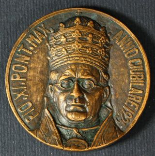 Vatican Medal 1925 - Bronze - Pope Pius Xi.  - 35