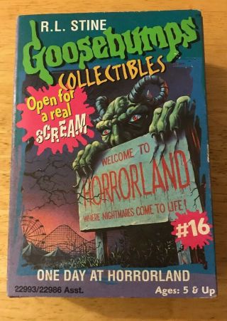 R L Stine Goosebumps Collectible Figure One Day At Horrorland The Horror