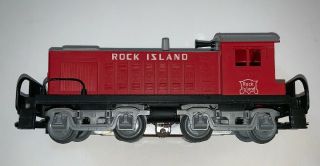 Vintage Marx 1998 Rock Island Switcher Locomotive 0 Gauge