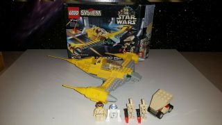 Lego Star Wars 7141 Naboo Fighter Complete And Instructions