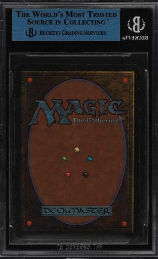 1993 Magic The Gathering MTG Beta Mox Ruby R A BGS Auth Altered (PWCC) 2