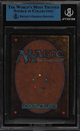 1993 Magic The Gathering MTG Beta Mox Emerald R A BGS Auth,  Altered (PWCC) 2