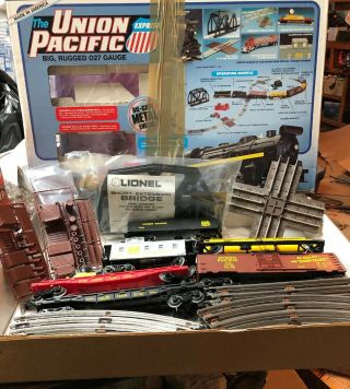 Lionel Union Pacific Express Train Set No.  6 - 11736 Usa O/o - 27 Scale See Descript