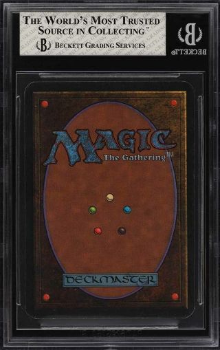 1993 Magic The Gathering MTG Alpha Demonic Tutor U K BGS 8 NM - MT (PWCC) 2
