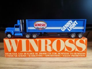 Winross Ford Truck And Cargo Trailer Genesee Brewing Company Genny Light 1:64