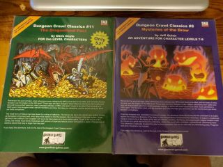 Dungeon Crawl Classics 8: Mysteries Of The Drow,  11 The Dragonfiend Pack