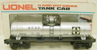 Lionel 6 - 9321 Atchison Topeka & Santa Fe Single Dome Tank Ln/box
