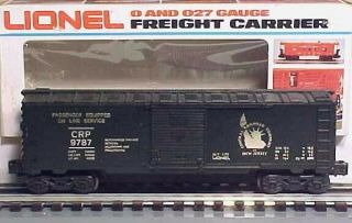 Lionel 6 - 9787 Central Of Jersey Box Car Ln/box
