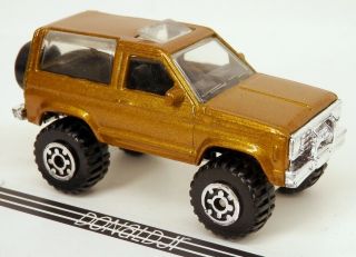 Matchbox 39 Gold Challenge Ford Bronco Ii 4x4 1984 - 1988 1:57 Scake