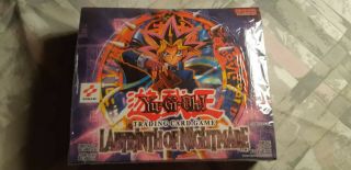 Yugioh 1st Edition Labyrinth Of Nightmare Booster Box 24 Pack,  See Descr.