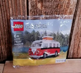 Lego Creator 40079 Volkswagen Bus Mini Vw T1 Camper Van Polybag Promo
