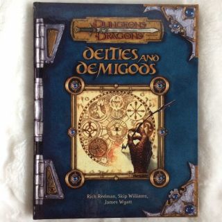 Deities And Demigods (dungeons Dragons 3.  0 D&d Sourcebook D20 Wotc) Vg