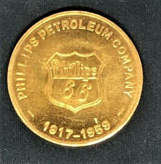 Medal - International Petroleum Expo - 1959 - Phillips 66 Petroleum Co - Bw - 734