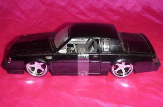 Jada Dub City Black 1987 Buick Grand National Regal 1/24 Scale Diecast Car