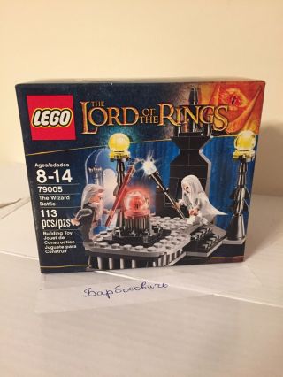 Lego 79005 Lord Of The Rings The Wizard Battle,  Retired Set