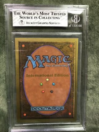 BGS 7.  5 NM,  Timetwister MTG International Collectors Edition Never - Played 2