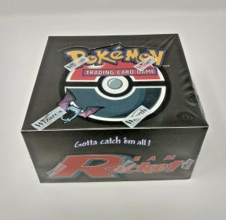 Pokemon Team Rocket 1st Edition Factory Booster Box