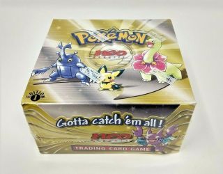Pokemon Neo Genesis 1st Edition Factory Booster Box