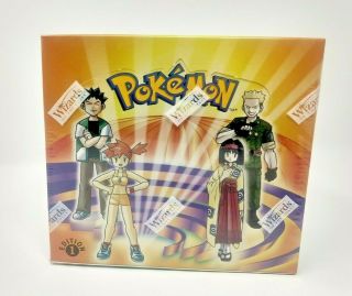 Pokemon Gym Heroes 1st Edition Factory Booster Box 2