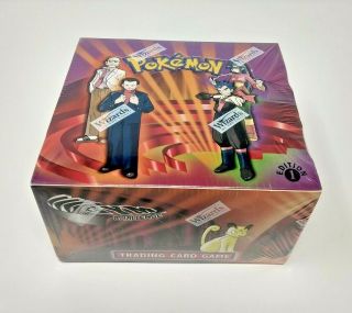 Pokemon Gym Challenge 1st Edition Factory Booster Box