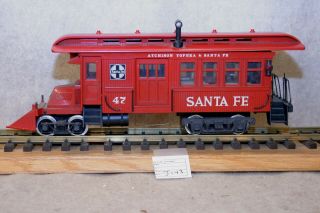 Hlw Hartland Locomotive Railbus & Coach Atsf Santa Fe 47 Or Rep