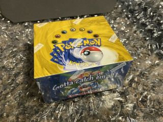 Rare Pokémon Base Set Booster Box Wotc 1999 36 Packs English