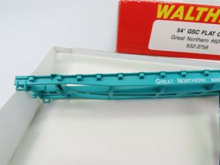 HO Scale Walthers 932 - 3758 GN Great Northern 54 ' Flat Car 60420 Kit 2