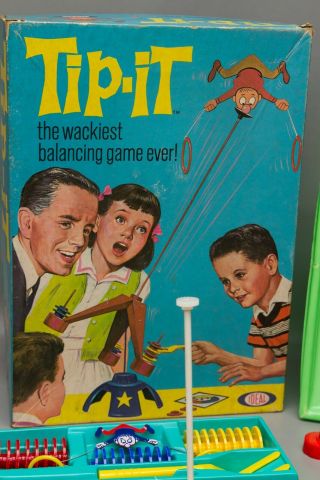1965 Ideal Games No.  2435 - 6 Tip - It the Wackiest Balancing Game 2