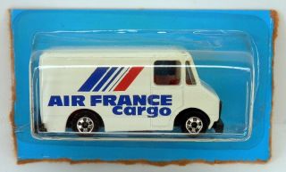 Hot Wheels " Air France " Step Van (cargo Delivery Truck) White W/bw 1/64 Scale