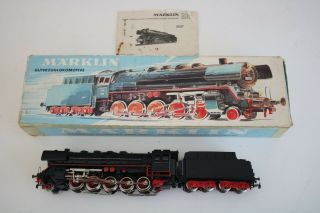 Marklin Ho 3027 2 - 10 - 0 Steam Locomotive & Tender Box West Germany