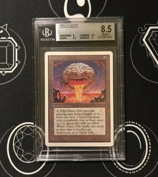 Unlimited Chaos Orb Bgs 8.  5 Nm -,  Mtg Magic The Gathering