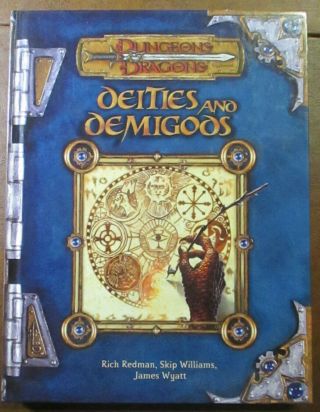 Deities & Demigods For Dungeons & Dragons 3rd Edition,  Exc.  Cond,  D&d Wotc
