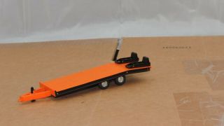 First Gear 1/50 Orange/black Beaver Tail Equipment Trailer