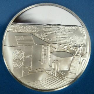 Franklin Eyewitness Medal Mission to Mars Limited Ed.  Sterling Silver Round 3