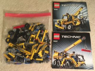 Lego Technic Mini Mobile Crane (8067) 100 Complete