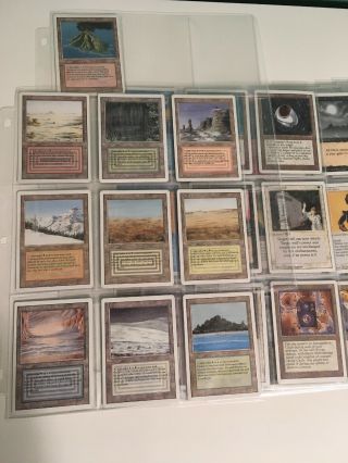 Magic The Gathering Mtg Revised 3rd Edition Complete Set Including Dual Lands