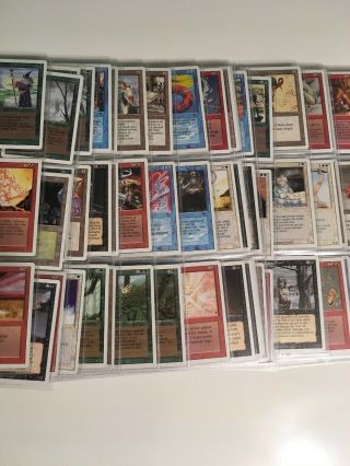 Magic the Gathering MTG Revised 3rd Edition Complete Set including Dual Lands 3