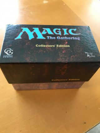 Magic The Gathering Collector ' s Edition 1993 Complete Set Power 9 Duel Lands 3